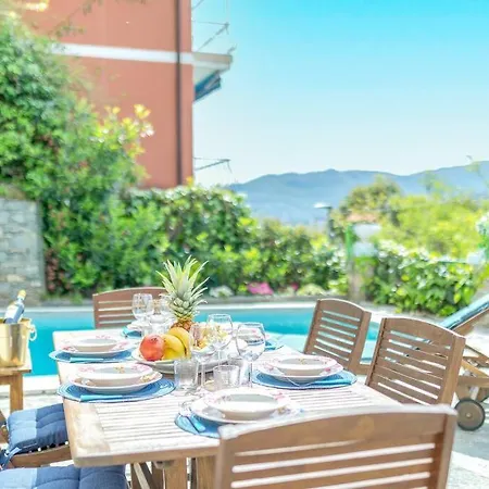 Portofino Piscina Privata • Giardino • 3 Parcheggi 빌라 라팔로