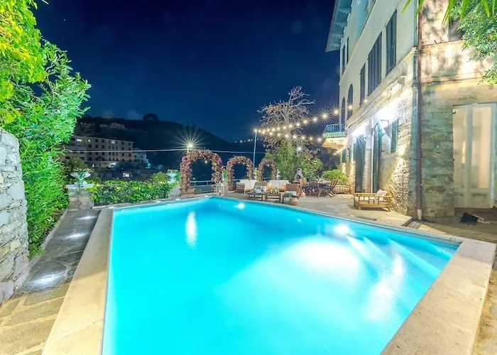 [villa Portofino] Piscina Privata • Giardino • 3 Parcheggi Rapallo